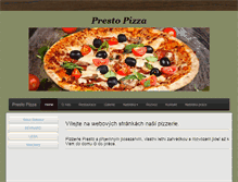 Tablet Screenshot of prestopizza.eu