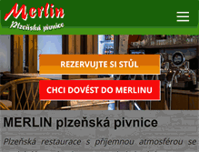 Tablet Screenshot of prestopizza.cz